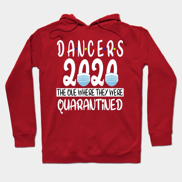 DANCERS 2020 The One Where We Were Quarantined - Social Distancing Hoodie by Redmart